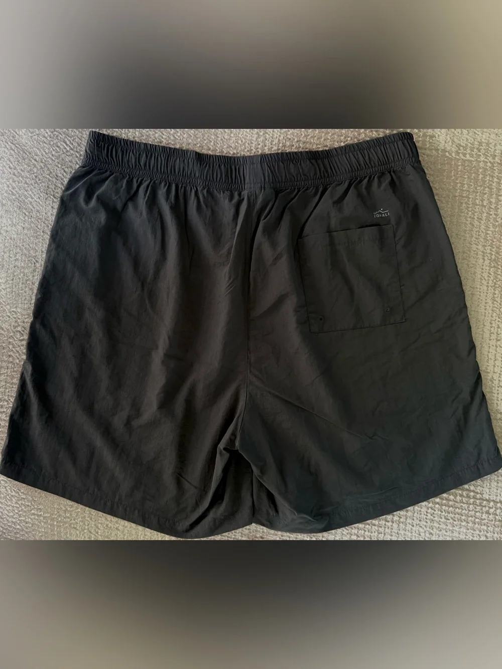 Zorali Men’s Rugged Recycled Technical Hiking Shorts 34 Fits up to 36 Black